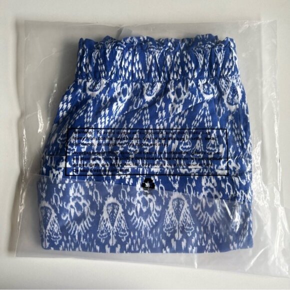 Loft - Women's Linen Blend Shorts - Blue/White. Size: M. NWT - Picture 5 of 8